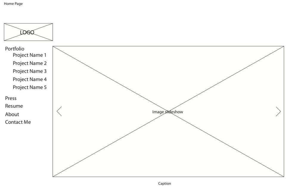 Portfolio Site - image 1 - student project