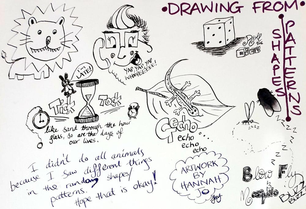 Doodling exercises to boost creativity and memory Skillshare Student Project