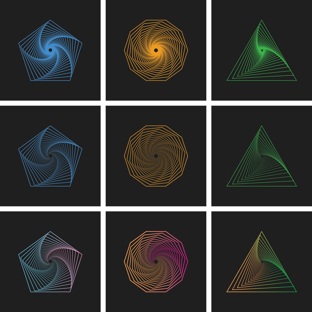Fun Spiral Shapes - image 1 - student project