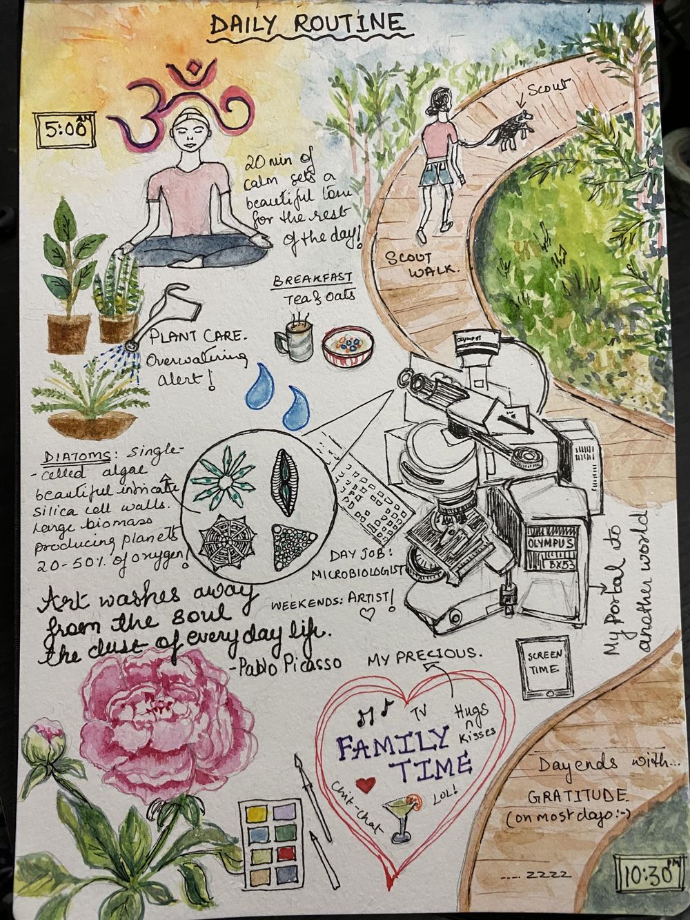 Illustrated Journal - Veena - image 1 - student project
