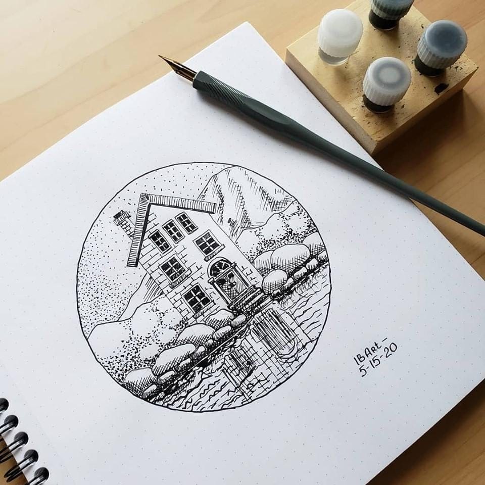 Sketching with Pen and Ink - image 1 - student project
