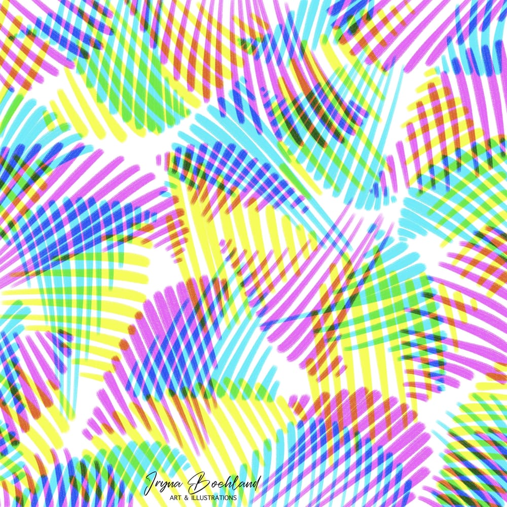 Highlighter abstract art - image 1 - student project