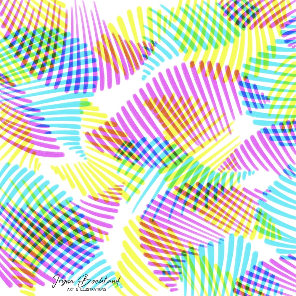 Highlighter abstract art - image 2 - student project