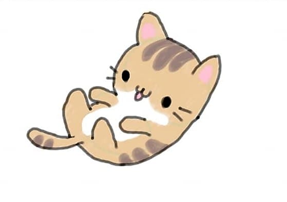 Cute Kawaii Cartoon Cat - image 2 - student project