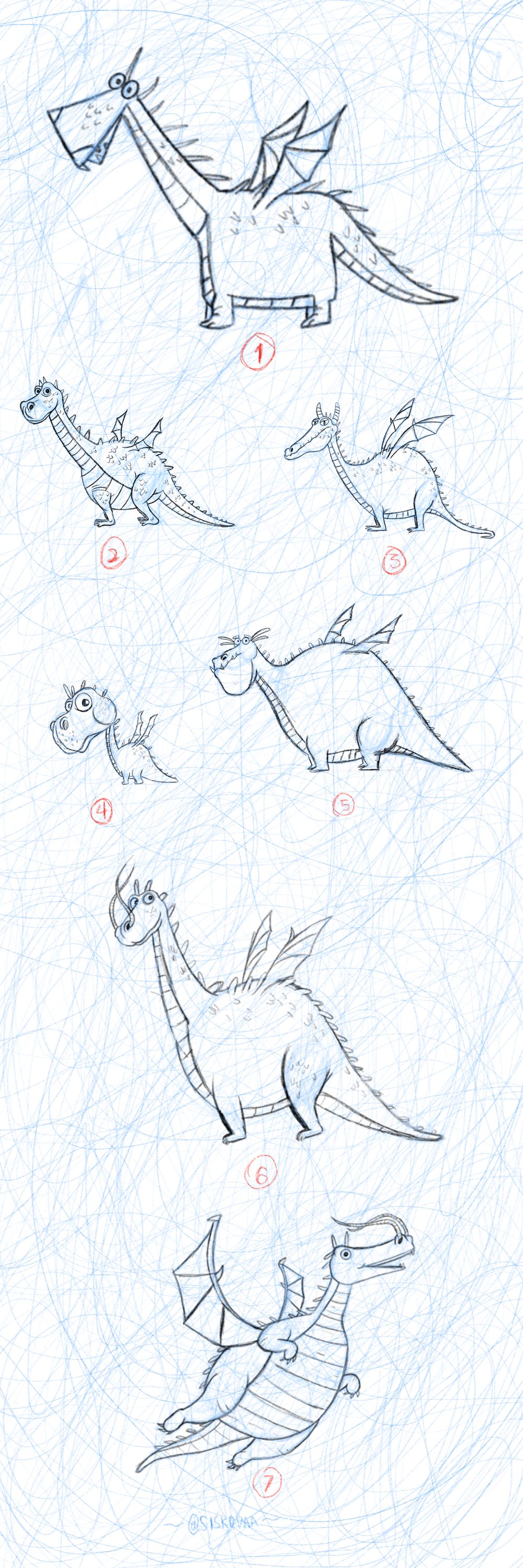 The best Dragong I drew in this class i thing - image 1 - student project