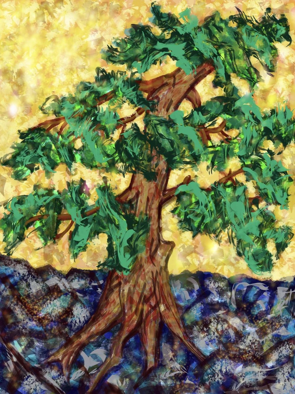 Winter vs. spring - image 2 - student project