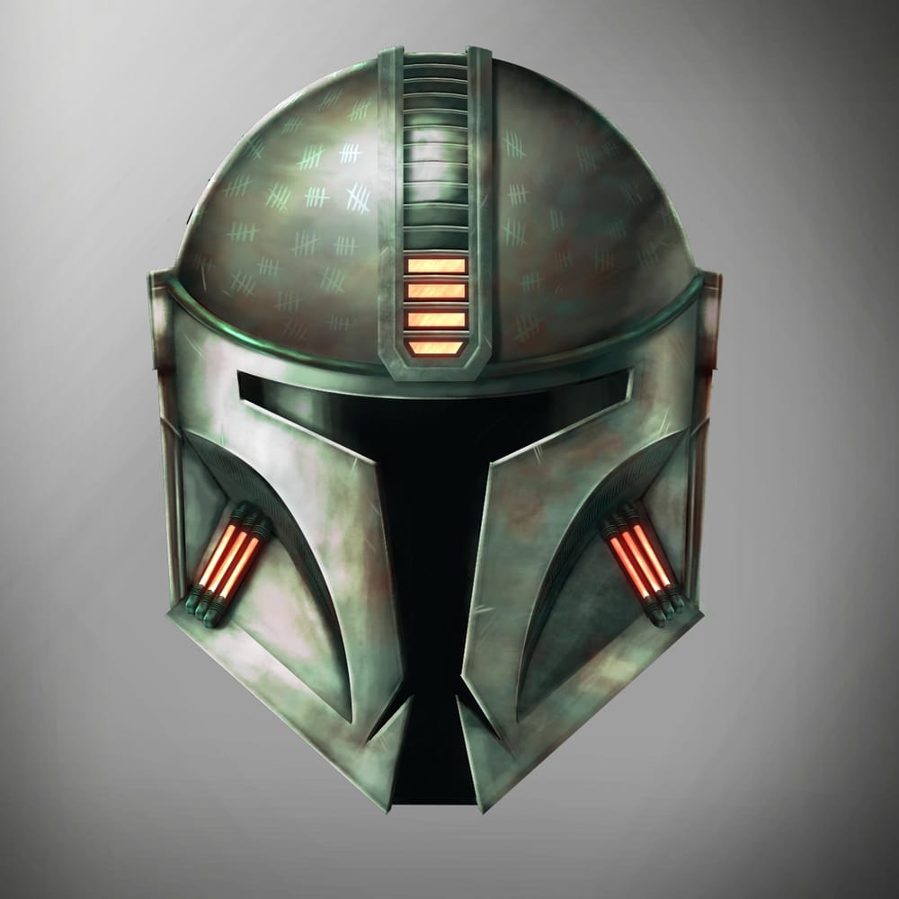Mandalorian Helmet Concept - image 1 - student project