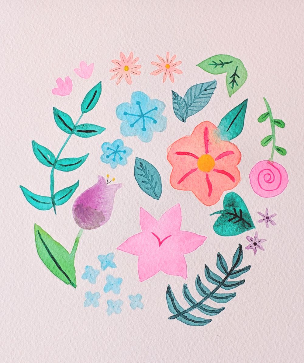 4/6/2019 - Floral Illustration - image 2 - student project