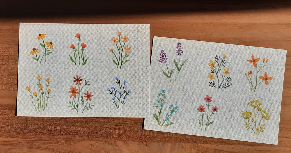 Tiny Flowers - image 1 - student project