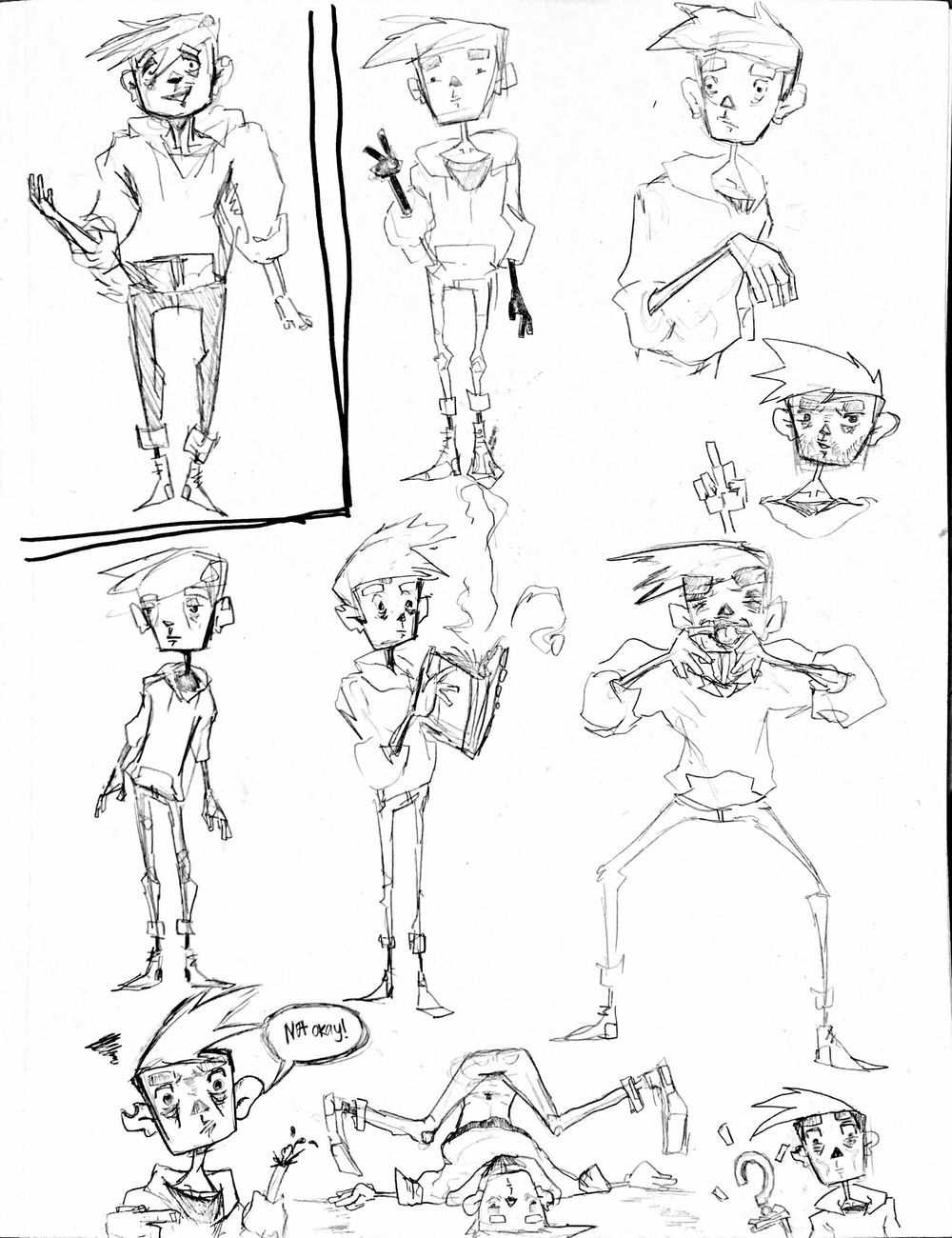 Chesho Webcomic - image 2 - student project