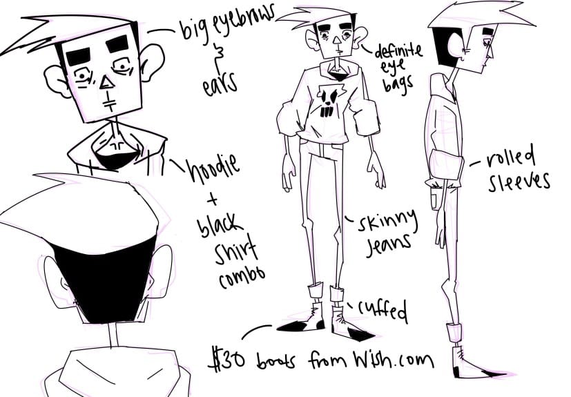 Chesho Webcomic - image 3 - student project
