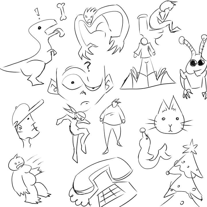 Doodle page - image 1 - student project