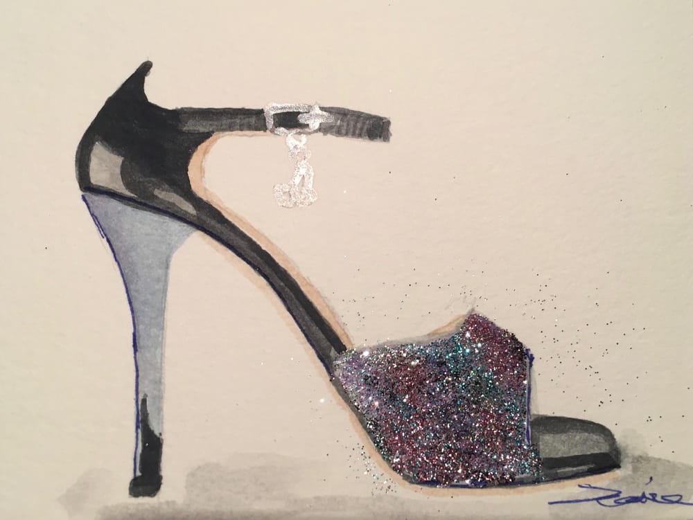 Basic Watercolor - Illustrate Shoes - image 9 - student project