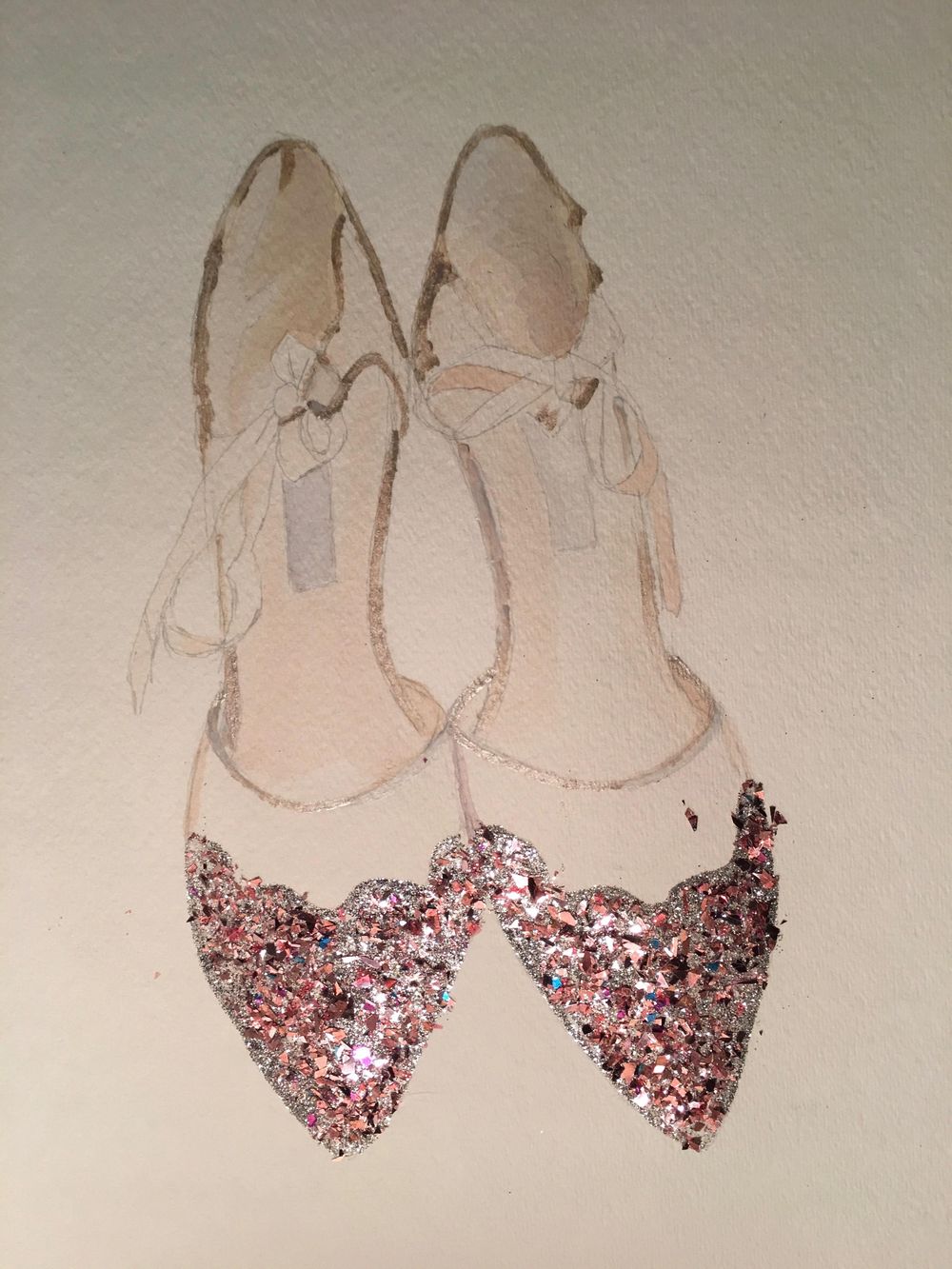 Basic Watercolor - Illustrate Shoes - image 10 - student project