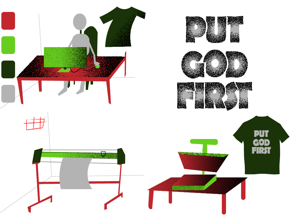 T SHIRT PRINTING - image 3 - student project