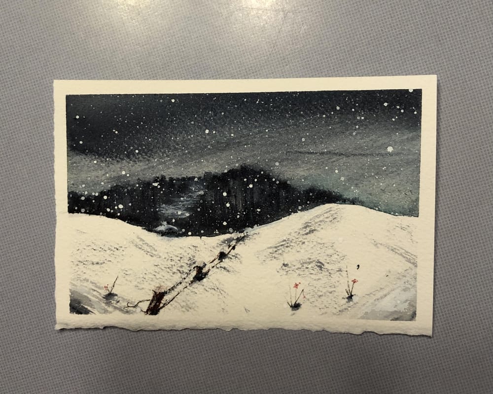 Snowy Night - image 2 - student project
