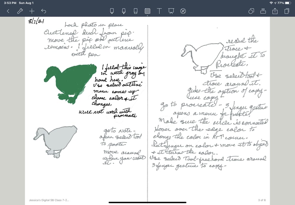 Digital Class Notes - image 3 - student project