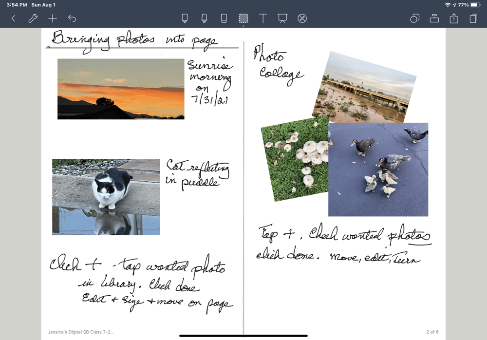 Digital Class Notes - image 2 - student project