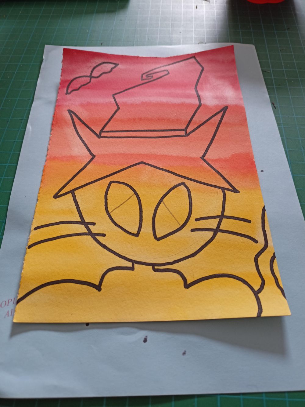 My Cat for Halloween - image 1 - student project
