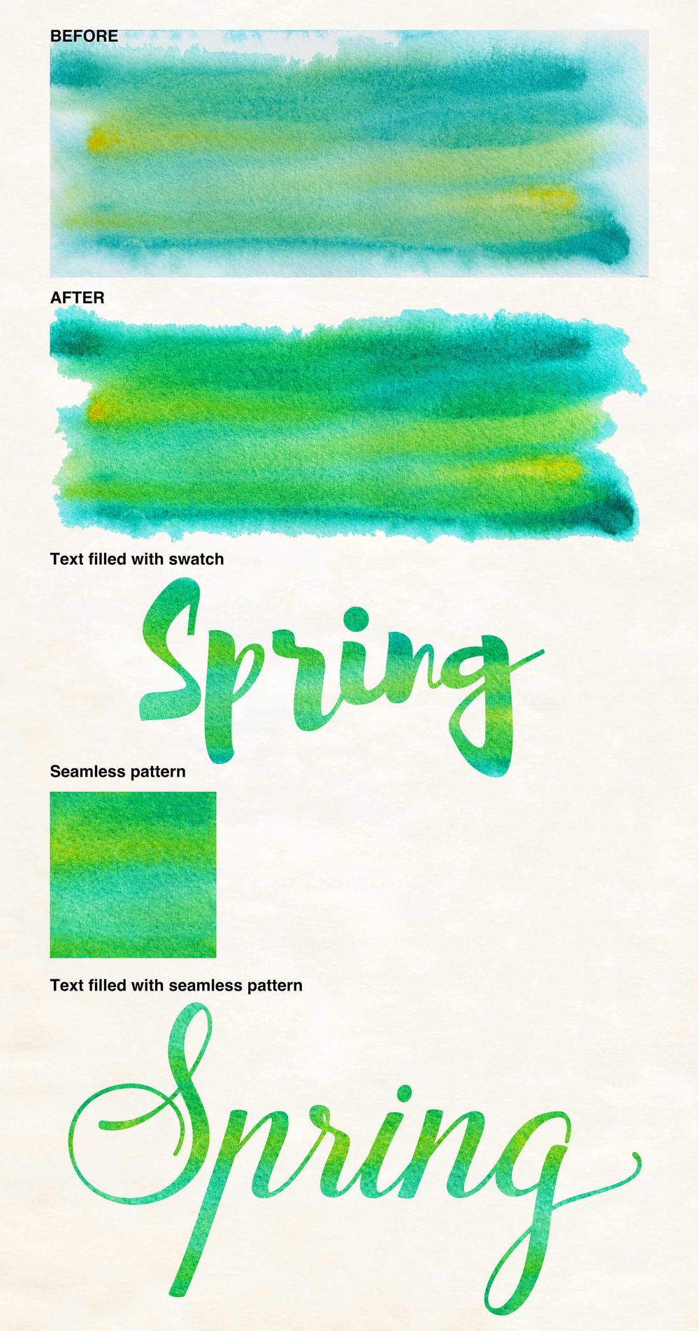 Watercolour for Graphic Design - image 1 - student project