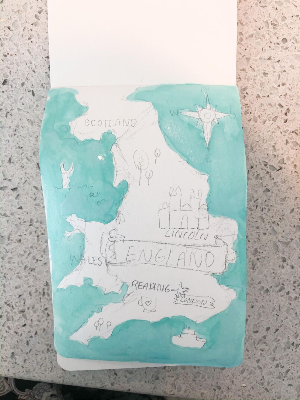 Map of England: A Year from Now - image 1 - student project