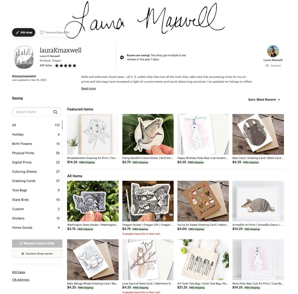 My Products - image 1 - student project