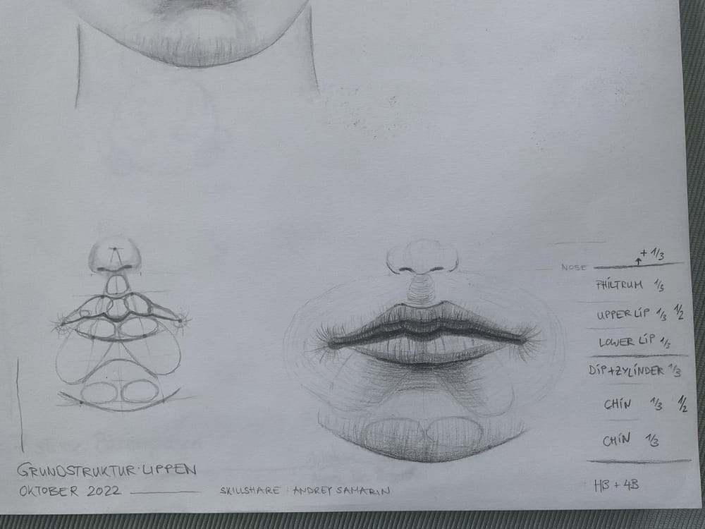 Lips #Pencil - image 2 - student project