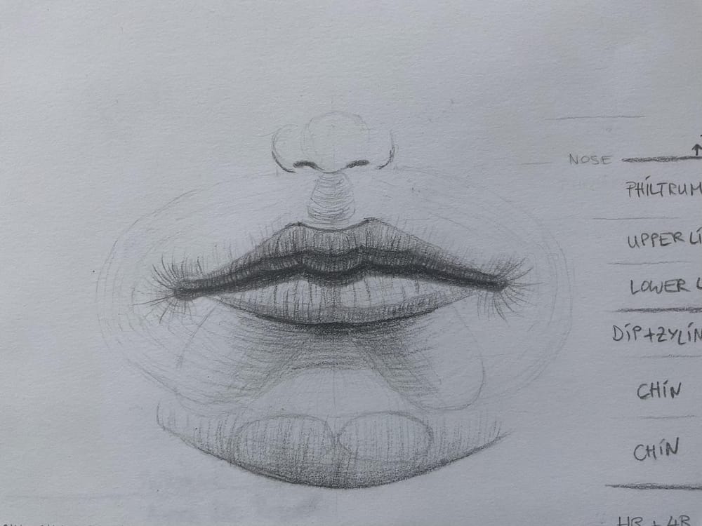 Lips #Pencil - image 1 - student project
