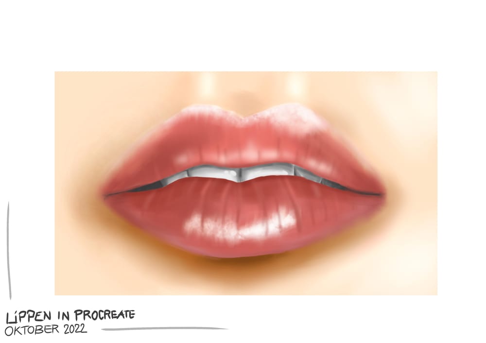 Lips #Procreate - image 1 - student project