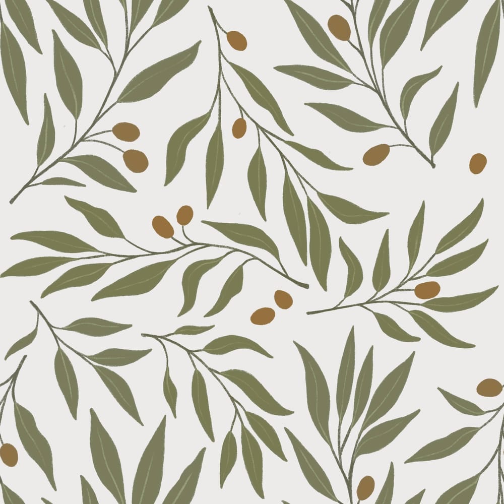 Olive Branch Pattern - image 5 - student project