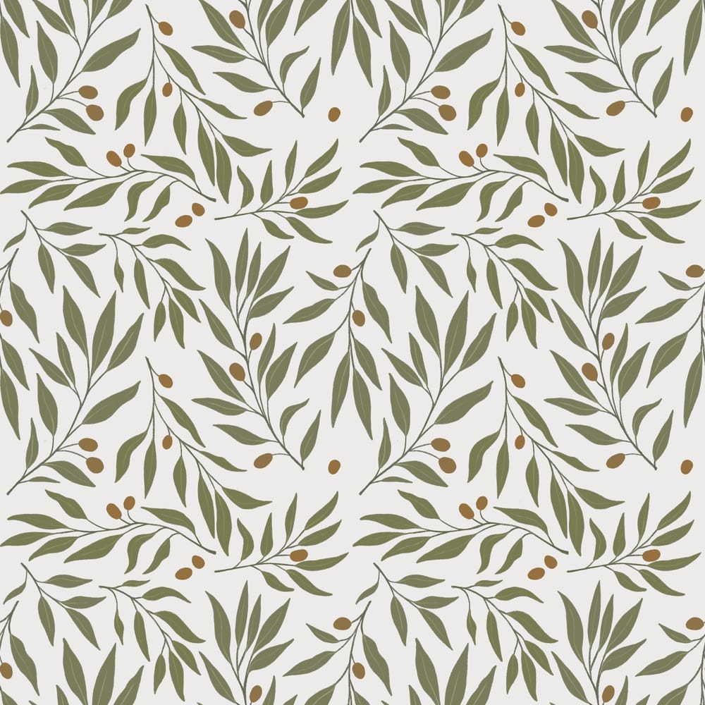 Olive Branch Pattern - image 6 - student project