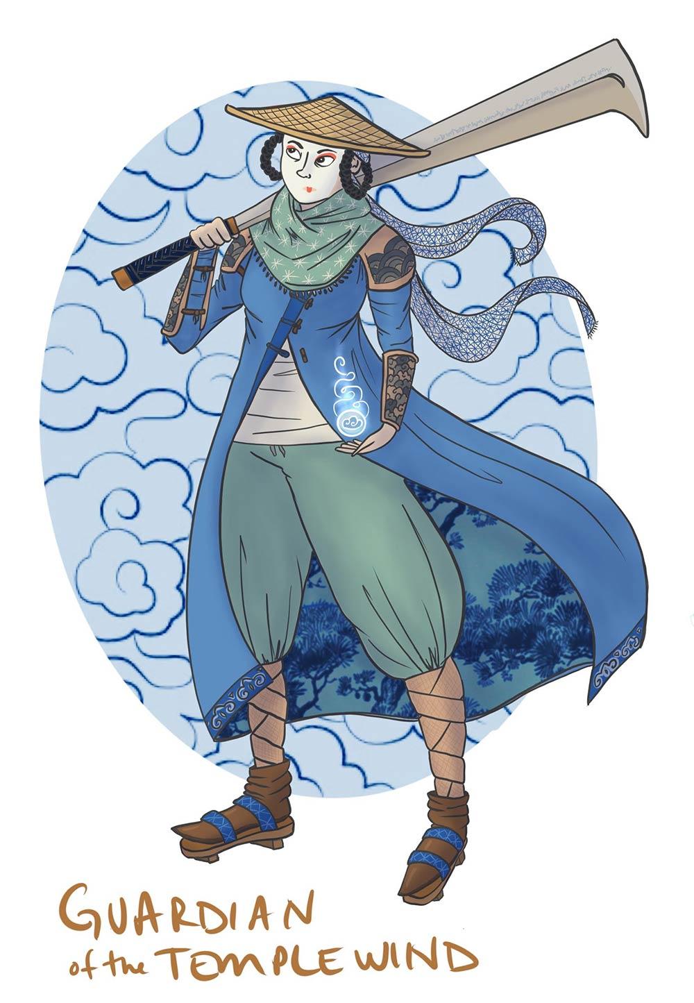 Guardian of the Temple Wind - image 2 - student project
