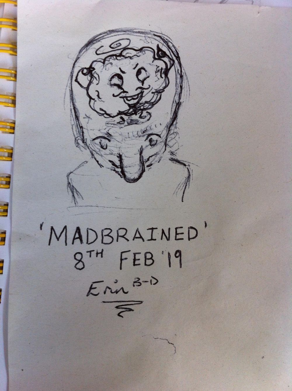 My Random Word Doodle Brain Workout - image 2 - student project