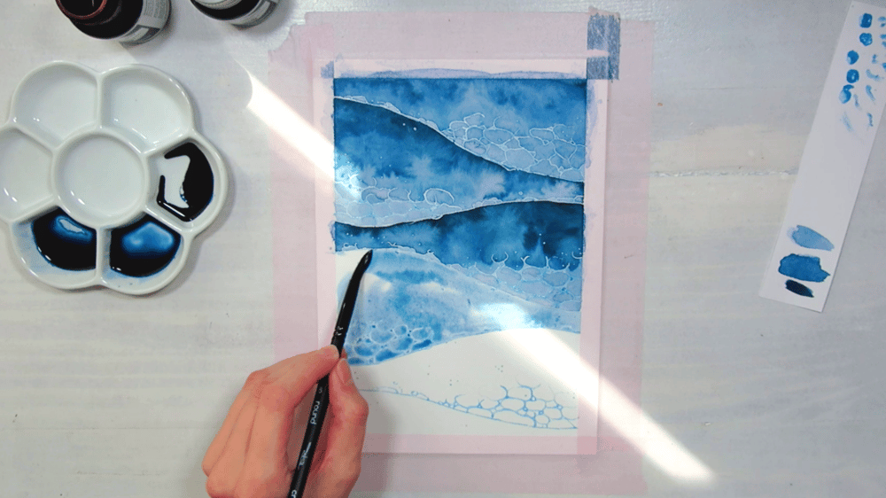 Ocean Waves and Moon Jellies - image 1 - student project