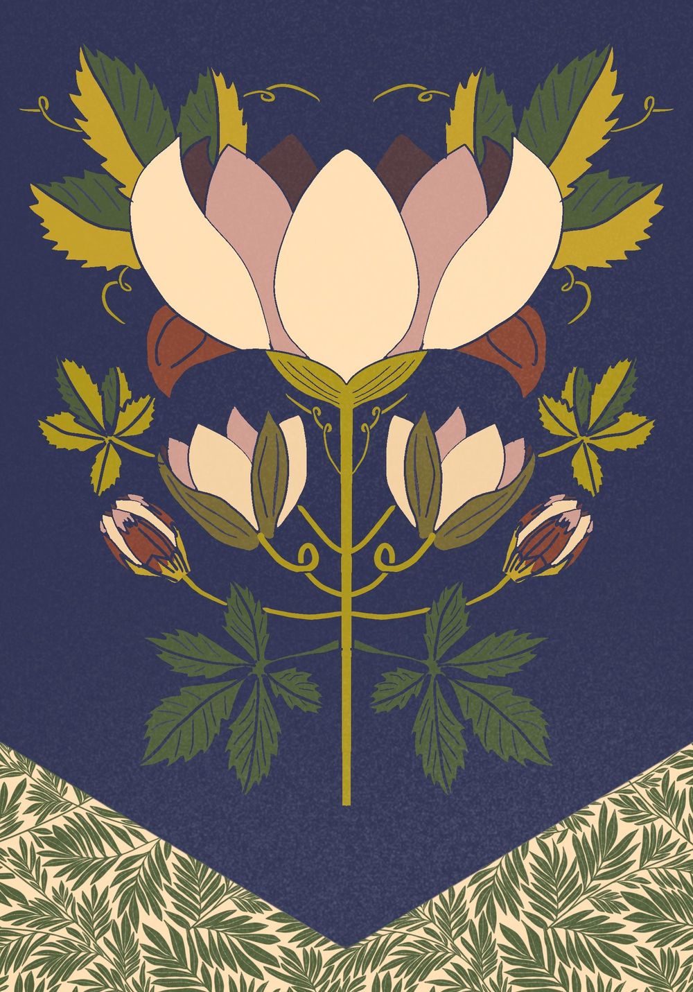 Art nouveau bouquet Skillshare Student Project