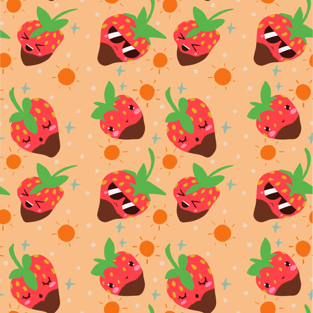 Procreate Pattern Brushes - image 1 - student project