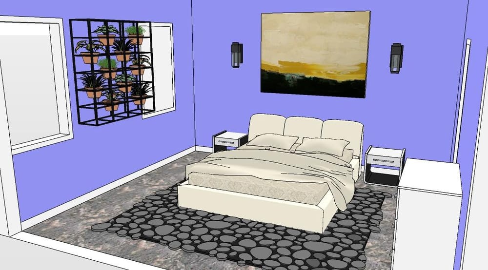 Bedroom Design - image 2 - student project