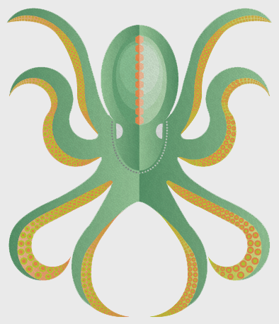 Octopus Vector - image 1 - student project