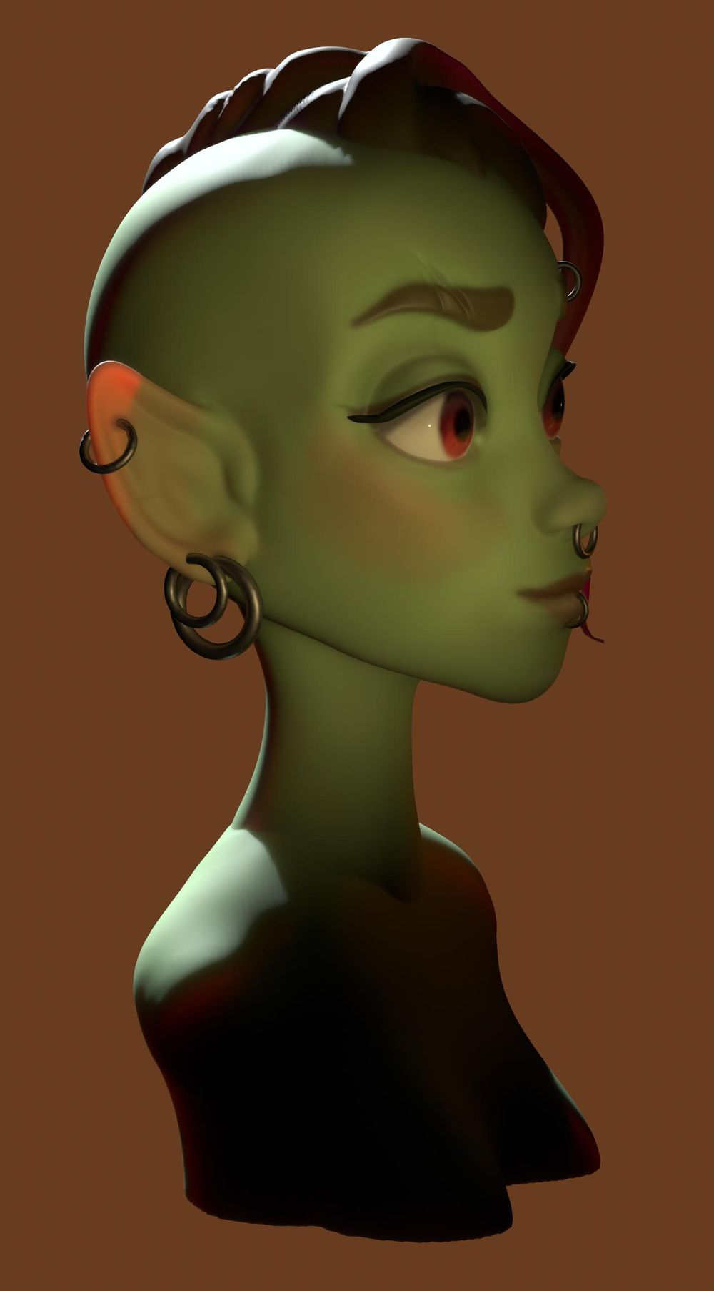 Orc Girl - image 3 - student project