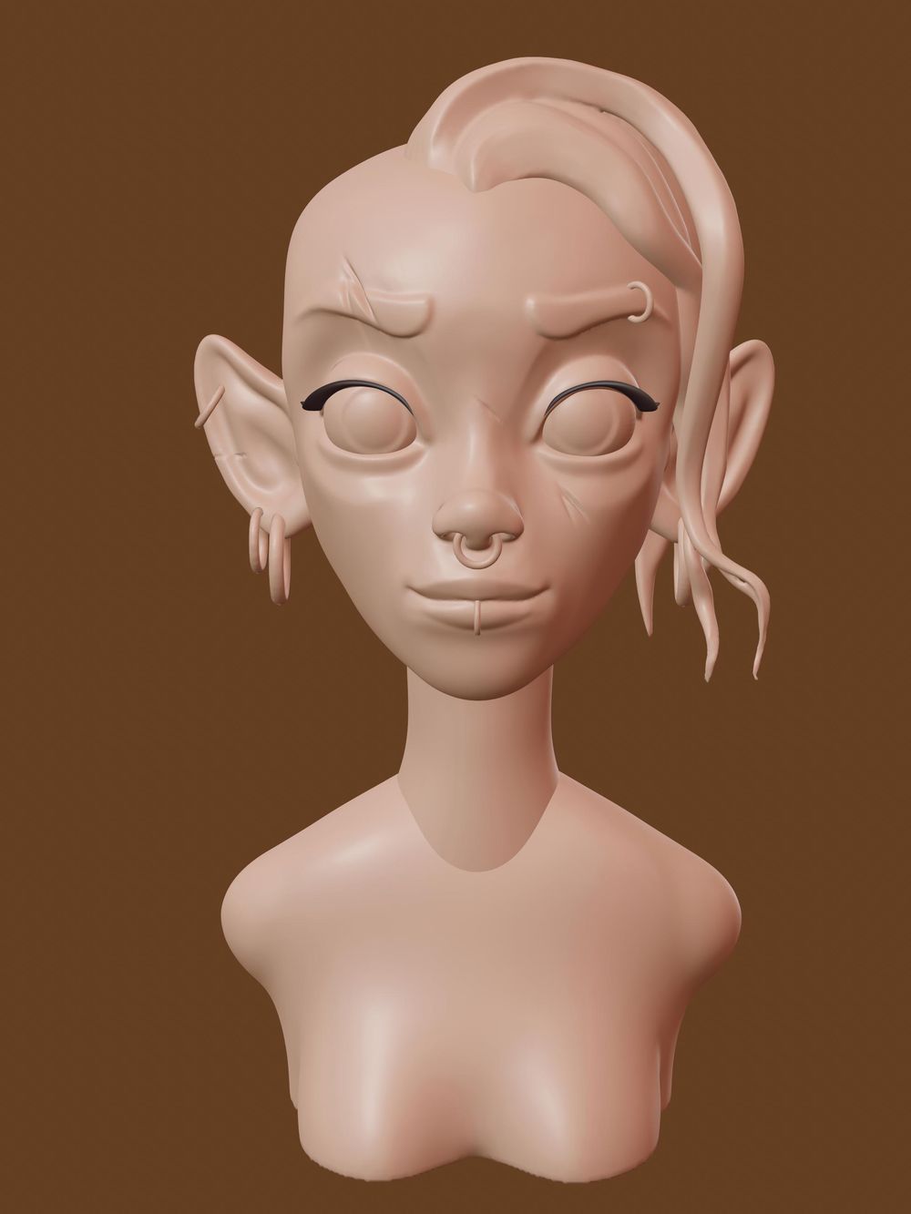 Orc Girl - image 1 - student project