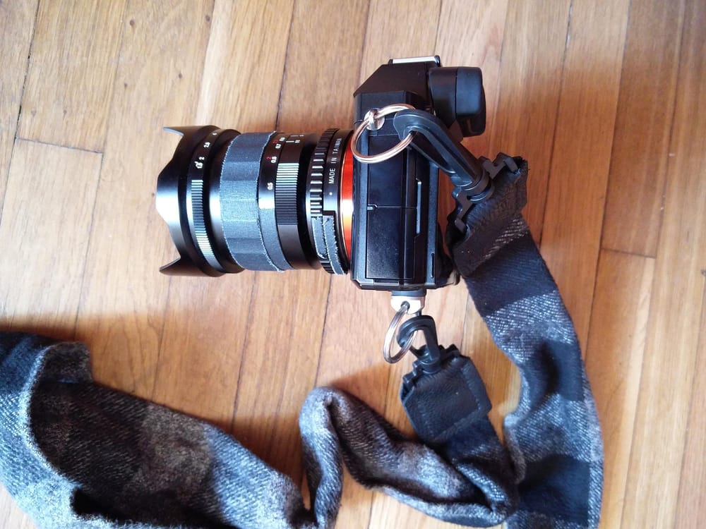 Plaid Flannel Strap for Sony a7S - image 4 - student project