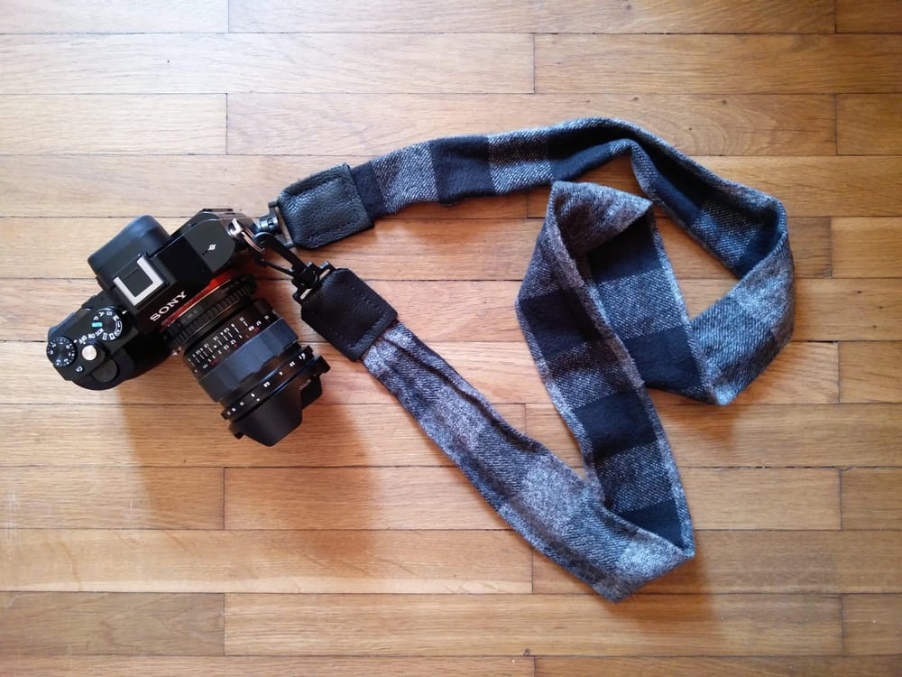 Plaid Flannel Strap for Sony a7S - image 1 - student project
