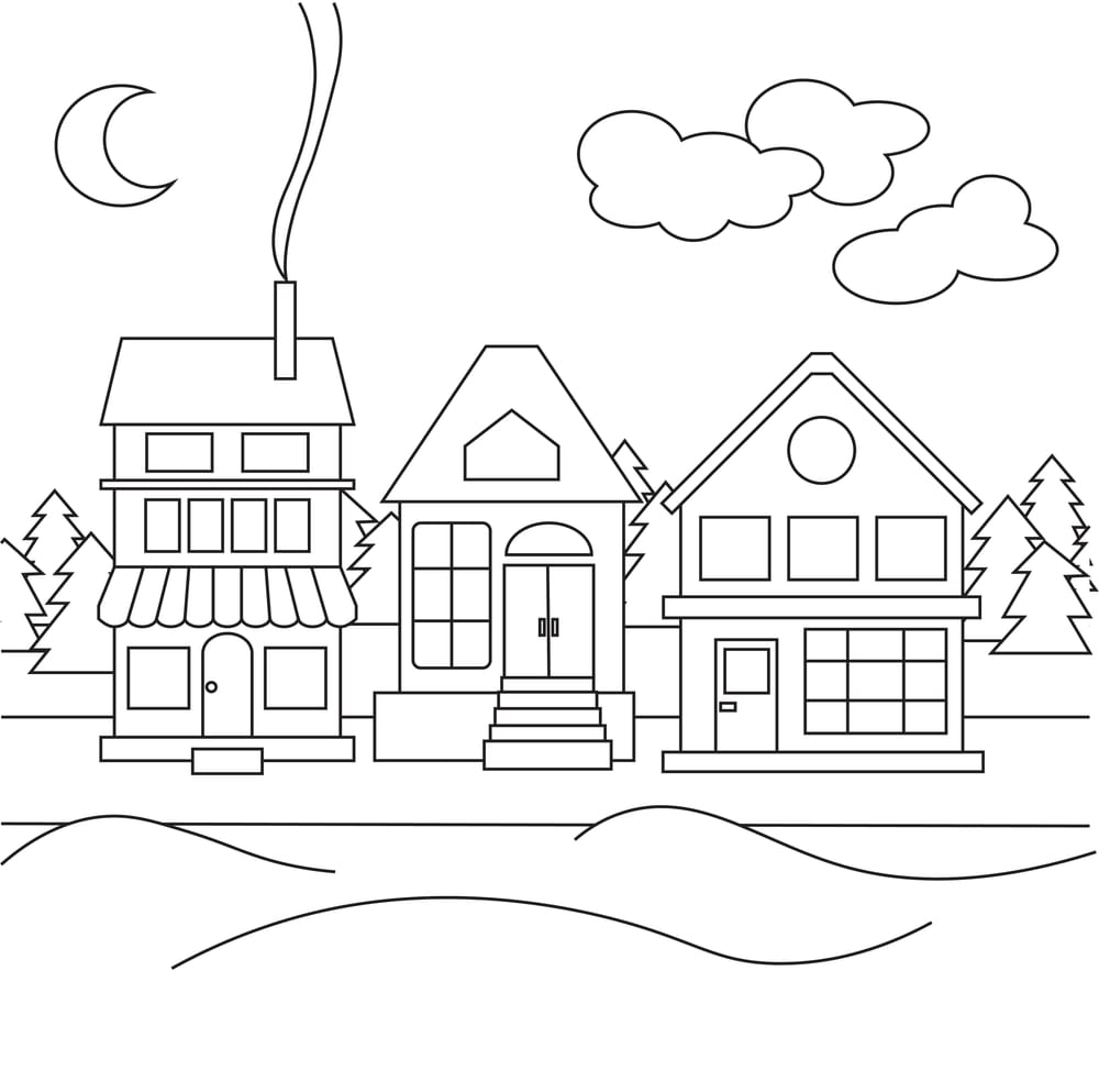 Winter Scene - image 1 - student project