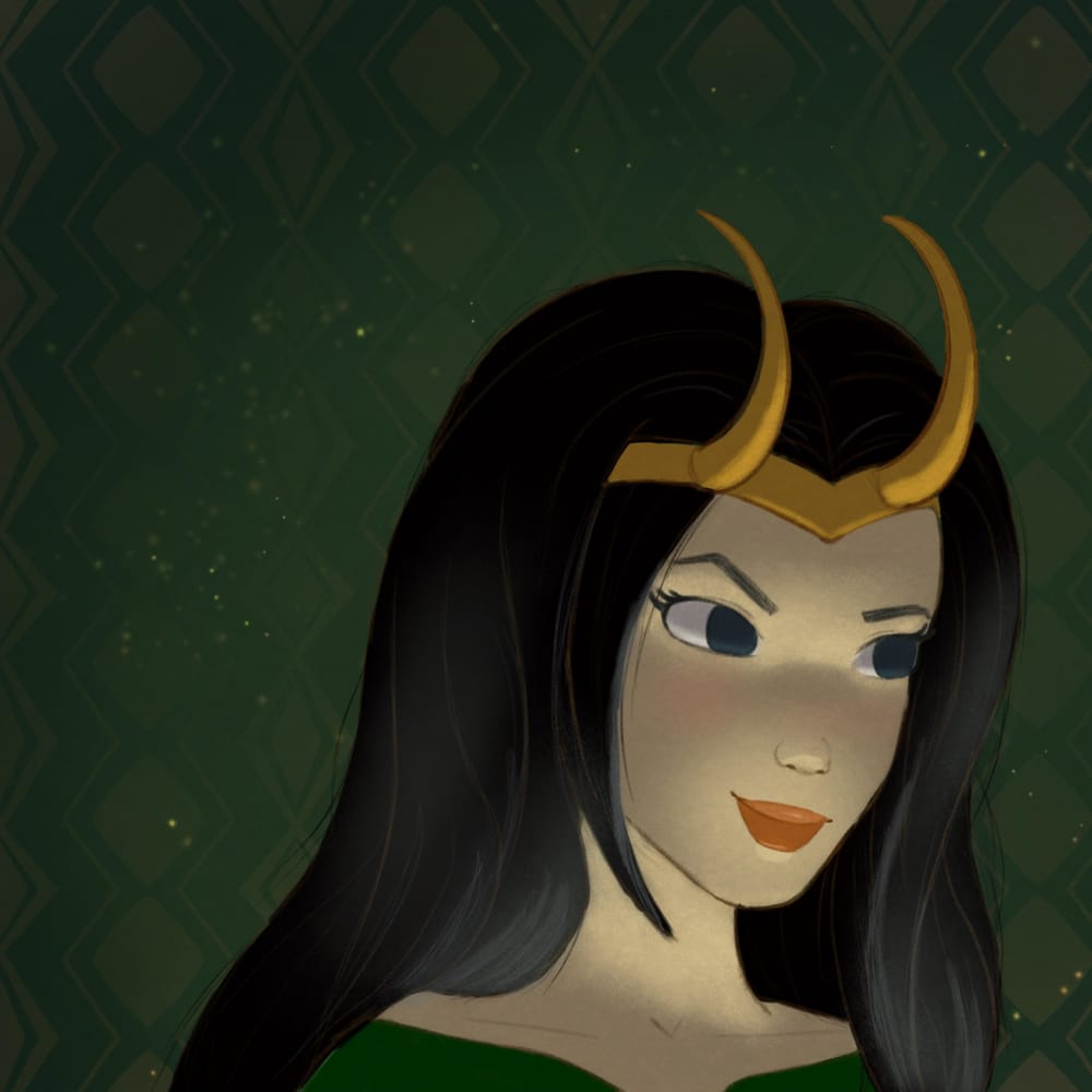 Lady Loki - image 1 - student project
