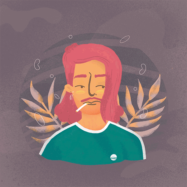 Chilling & Smoking - image 1 - student project