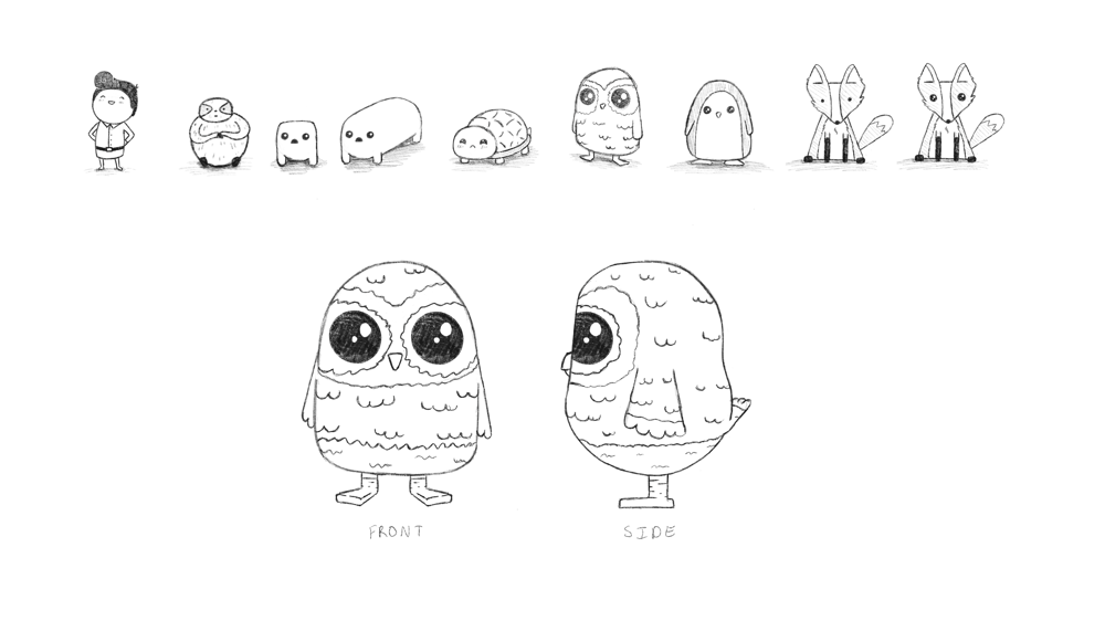 First 3D Character Result - image 1 - student project