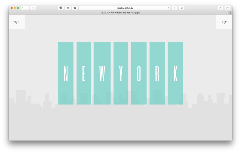 Playing with Bikebook typography - image 3 - student project