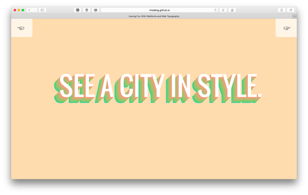 Playing with Bikebook typography - image 2 - student project