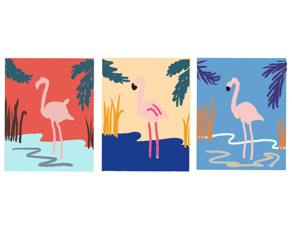 Pink Flamingo - image 1 - student project