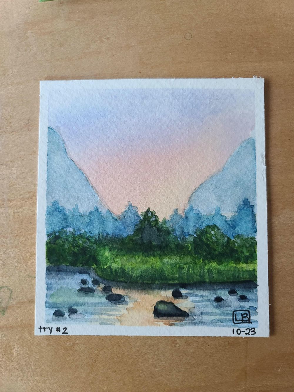 Sunset Lake - image 2 - student project